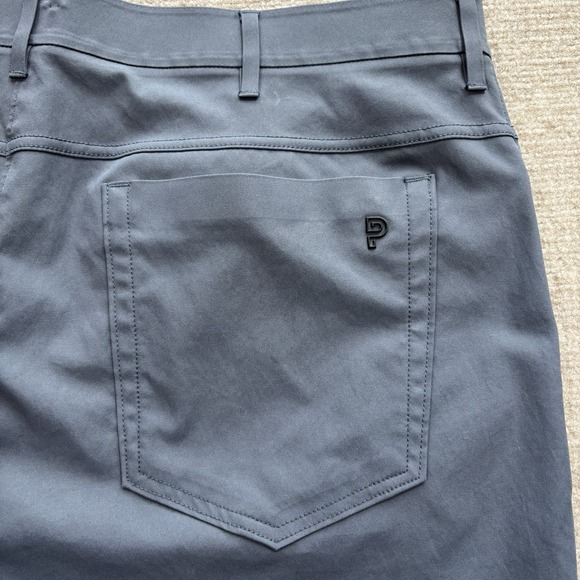 Public Rec Dealmaker Gray 5-Pocket Performance Pants Men's Size 38x27 EUC - Picture 4 of 9